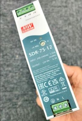 MW Puits moyen SDR-75-12 12V 6.3A 75W Sortie unique