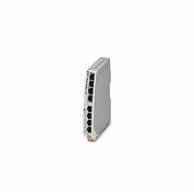 FL SWITCH 1008N 1085256 Commutateur Ethernet industriel avec niveau de protection IP54 et constante de cellule de 0,05 cm-1
