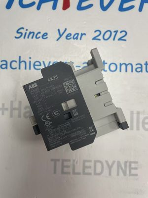 Contacteur ABB AX25-30-10-80 AC unipolaire, type de signal à extrémité unique et classe de protection IP67 pour une performance durable