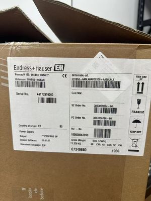 Débitmètre électromagnétique Endress Hauser 5H1B50-HOE3/0 avec entrée de niveau 1x Capteur FDU9x/8x