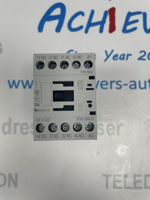 Relais de commande IEC Eaton XTRE10BC22, longueur de câble 2,5 m, conception de câble 4 x 0,17 mm2 pour un contrôle précis