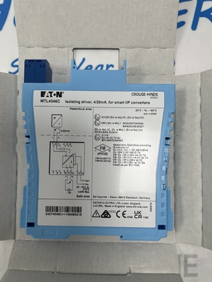 MTL4546C Isolateurs intrinsèquement sûrs Plage de signaux Sortie 4 à 20mA Indication de puissance verte
