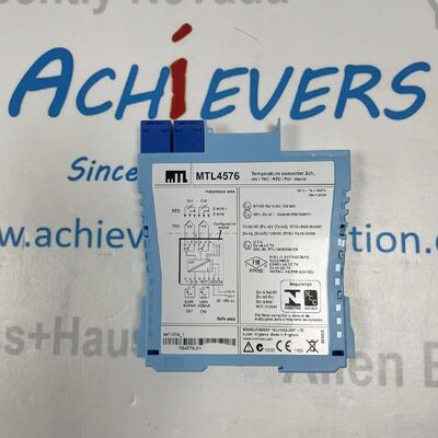 Barrière de sécurité intrinsèque alimentée par boucle à 2 fils MTL4576 par MTL