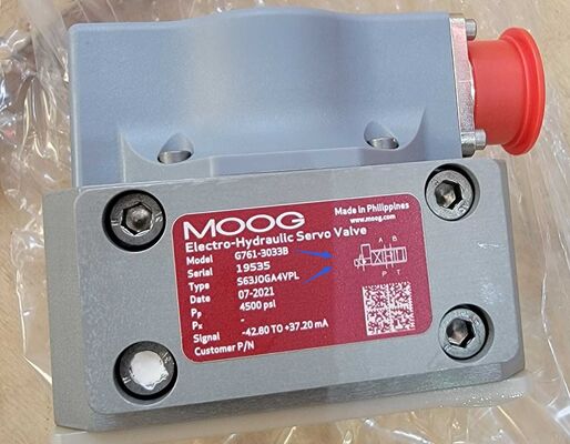 Vanne servo-hydraulique électro-hydraulique MOOG G761-3033B