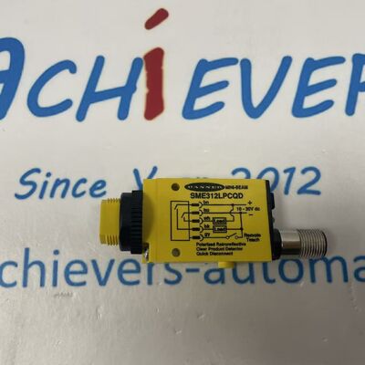 Capteur photoélectrique rétroréfléchissant polarisé haute performance BANNER SME312LPCQD