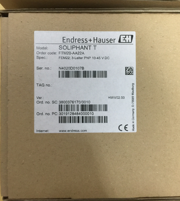 E+H FTM20-AA22A Soliphant T Interrupteur de niveau vibratoire