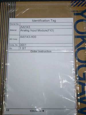 Module d'entrée analogique isolé 16 canaux YOKOGAWA AAI143-H00